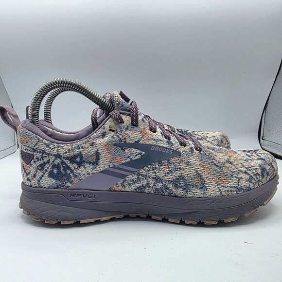 Brooks Revel 5 Womens Size 6.5 Purple Tie Dye Athletic Shoes Running 1203611B164 - Picture 12 of 13
